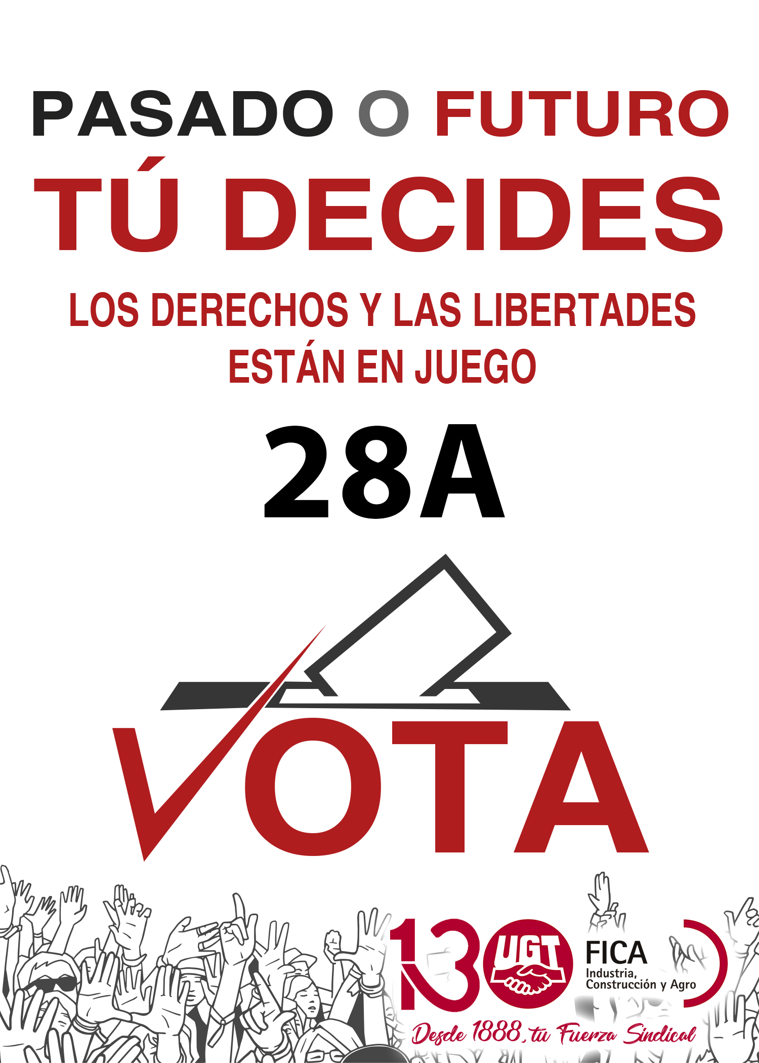 La opinión Sindical ante las Elecciones Generales 28A